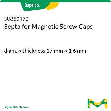 Septa for Magnetic Screw Caps diam. × thickness 17&#160;mm × 1.6&#160;mm