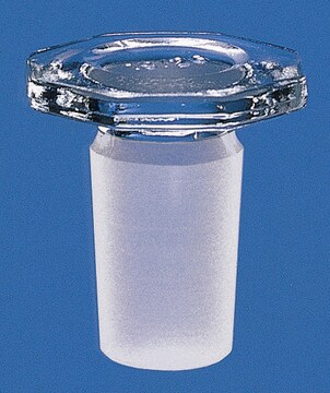 BRAND&#174; conical joint stopper, borosilicate glass joint: ST/NS 34/35, semi-hollow