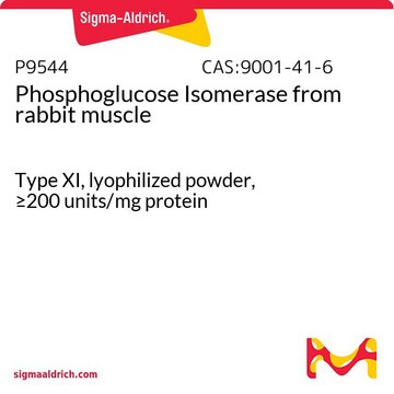 Phosphoglucose-Isomerase aus Kaninchenmuskel Type XI, lyophilized powder, &#8805;200&#160;units/mg protein