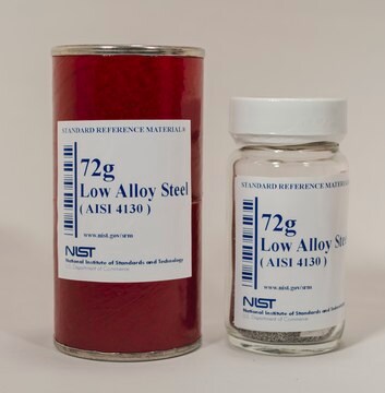 Low alloy steel NIST&#174; SRM&#174; 72g, (AISI 4130)