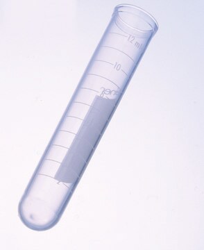 Greiner 培養チューブ 14 mL round bottom culture tube, polypropylene, sterile, w/ graduation, w/ snap (vent) cap