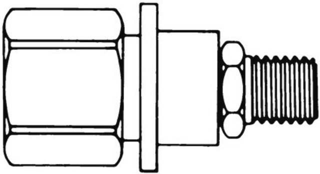 Raccord rapide, parties mâle et femelle, NPTM 1/4" Accessories for filter holders for sample preparation.