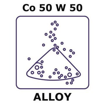 Cobalt-tungsten alloy, Co50W50 powder, 45micron max. particle size, alloy pre-cursor, 50g