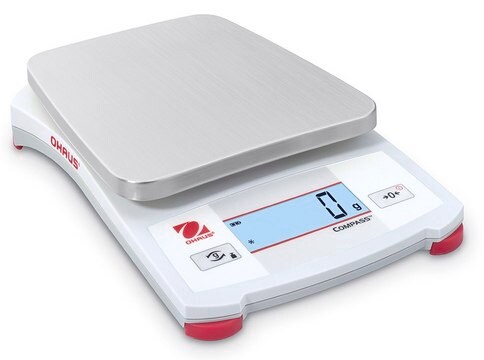 Ohaus&#174; Compass Energy Efficient Portable Balance Model CX5200, weighing capacity 5200&#160;g, resolution: 1&#160;g, External calibration