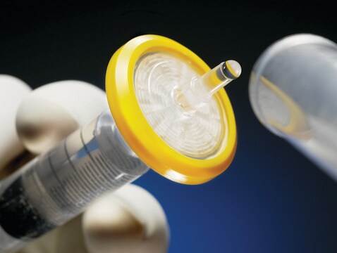 Millex&#8482; syringe filter units, disposable, Durapore&#174; PVDF pore size 0.1&#160;&#956;m, sterile; &#947;-irradiated