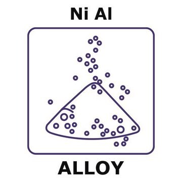 Nickel aluminide powder, 150 max. part. size (micron), weight 100&#160;g, 45&#160;&#956;m mean particle size