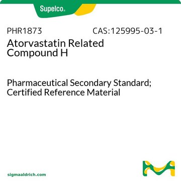 阿托伐他汀相关化合物 H Pharmaceutical Secondary Standard; Certified Reference Material