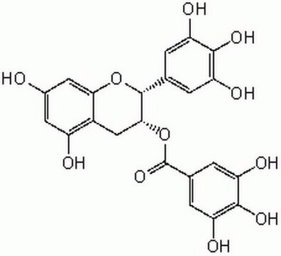 (&#8211;)-Epigallocatechin Gallate One of the main polyphenolic constituents of green tea that exhibits potent antitumor, anti-inflammatory, and antioxidant properties.