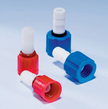 Pyrex&#174; Quickfit(R) Polypropylene screwthread Connector 13 mm Screwthread Inlet and Outlet