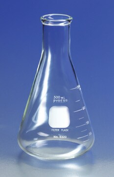 Pyrex&#174; heavy-wall graduated filtering flask capacity 4,000&#160;mL