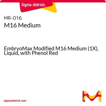 M16 Medium EmbryoMax Modified M16 Medium (1X), Liquid, with Phenol Red