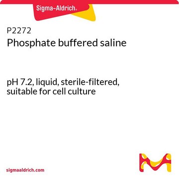 Solução salina tamponada com fosfato pH 7.2, liquid, sterile-filtered, suitable for cell culture