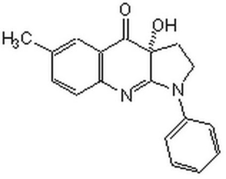 Blebistatin, racemisch InSolution, &#8805;97%, 50 mM in 90% DMSO, reversible inhibitor of nonmuscle myosin II