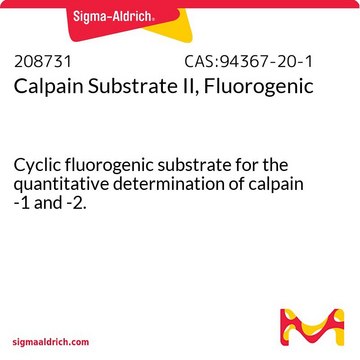 Calpain-Substrat&nbsp;II, fluorogen Cyclic fluorogenic substrate for the quantitative determination of calpain -1 and -2.