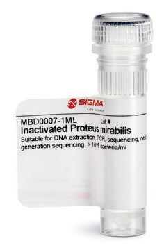 Inaktywowany Proteus mirabilis Suitable for DNA extraction, PCR, sequencing, next generation sequencing, &gt;10^8 bacteria/ml