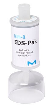 Polisseur EDS-Pak&#174; Production of endocrine disruptor-free water at the point of dispense of the Milli-Q&#174; IQ/EQ 7 series