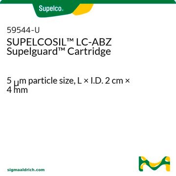 Cartouche Supelguard SUPELCOSIL&#8482; LC-ABZ 5&#160;&#956;m particle size, L × I.D. 2&#160;cm × 4&#160;mm