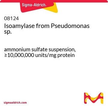 Isoamylase from Pseudomonas sp. ammonium sulfate suspension, &#8805;10,000,000&#160;units/mg protein