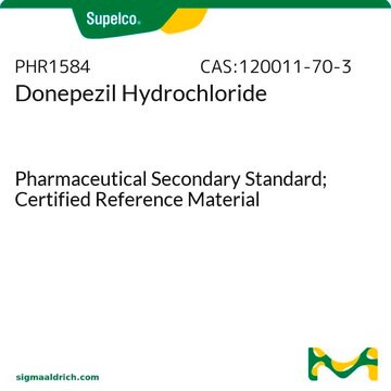 塩酸ドネペジル Pharmaceutical Secondary Standard; Certified Reference Material