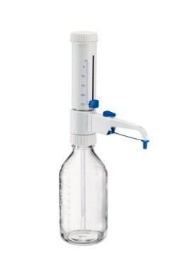 Eppendorf&#174; Varispenser&#174; 2x Bottle Top Dispenser 2.5-25&#160;mL, with recirculation valve, with telescopic intake tube (length 170-330 mm)