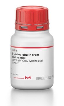 &#946;-Lactoglobulin aus Kuhmilch &#8805;85% (PAGE), lyophilized powder