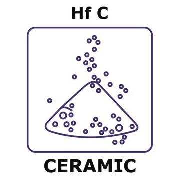 Hafnium carbide powder, max. particle size 45 micron, weight 50&#160;g, purity 99%