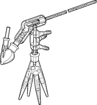 Ace jacketed short-path distillation apparatus Still body, plain