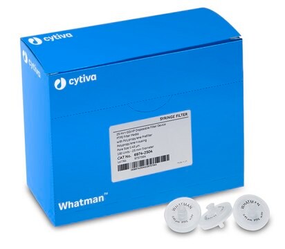 Whatman&#174; GD/XP syringe filters PVDF membrane