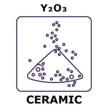 Yttrium oxide powder, 5-10&#160;&#956;m mean particle size, weight 500&#160;g, purity 99.9%