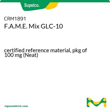 F.A.M.E. GLC-10混合物 certified reference material, pkg of 100&#160;mg (Neat)