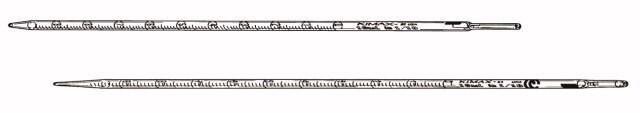 KIMAX&#174; 51 serological pipettes For cotton plugging, capacity 1&#160;mL, carbohydrate detection limit 1&#160;mL, accuracy: 0.02&#160;mL