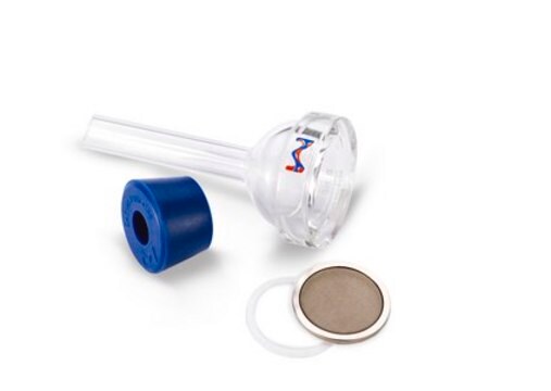 Millipore-Glasunterteil und Verschluss für Vakuumfiltration 47 mm, For use with stainless steel screen support, Screen provided