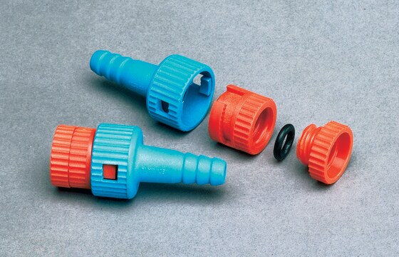 Keck&#174; Quick-ディスコネクトアダプター tubing adapter, blue