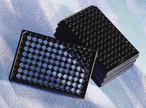 Corning&#174; 96孔特殊光学微孔板 flat bottom clear, black polystyrene, Tissue Culture (TC)-treated surface, bag of 25, sterile