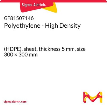 Polyethylene - High Density (HDPE), sheet, thickness 5&#160;mm, size 300 × 300&#160;mm