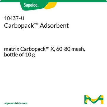 Carbopack&#8482;吸附剂 matrix Carbopack&#8482; X, 60-80&#160;mesh, bottle of 10&#160;g