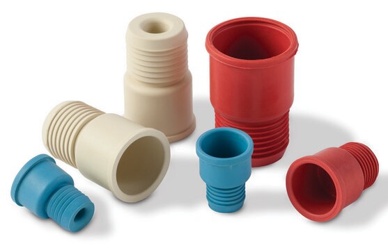 Suba-Seal&#174; セプタム red rubber, Suba-Seal&#174; 25, fits neck I.D., 14&#160;mm, for use with 14/20 joints