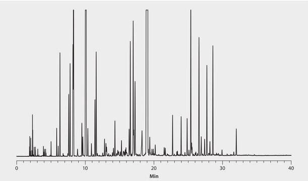 GC Analysis of Native Spearmint Essential Oil on Equity-1 suitable for GC