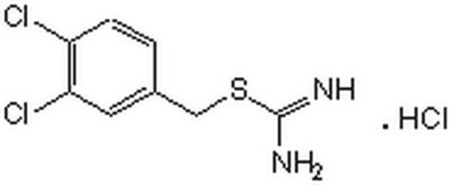 MreB-störende Verbindung A22 A cell-permeable isothiourea compound that specifically, rapidly and reversibly perturbs MreB function without affecting eukaryotic actin polymerization.