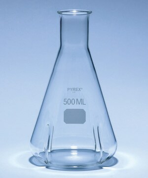 Pyrex&#174; Erlenmeyer flask, narrow neck baffled capacity 2,000&#160;mL