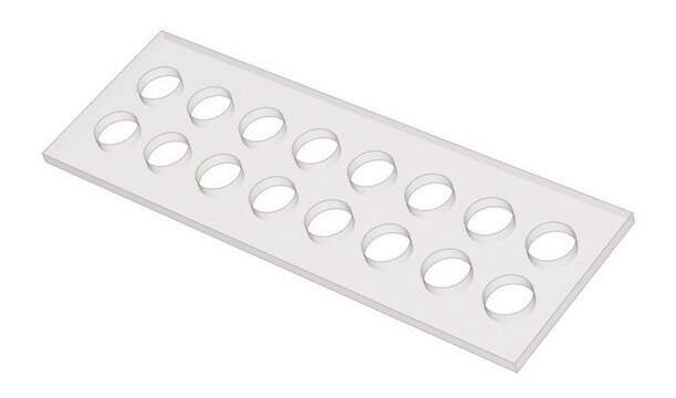 Grace Bio-Labs silicone gasket for ProPlate&#174; microarray system fits 16 wells, diam. 6&#160;mm