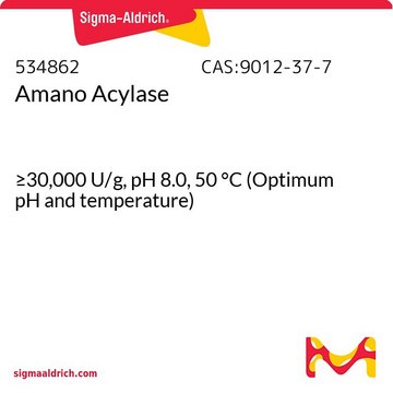 Amano Acylase &#8805;30,000&#160;U/g, pH 8.0, 50&#160;°C (Optimum pH and temperature)