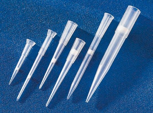 Corning&#174; Isotip&#174; filtered pipet tips 1-200 &#956;L, 3 inches long, universal fit racked pipet tips, natural, sterile, 96 tips/rack, 960 tips/case