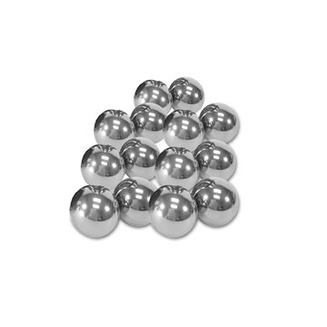 Benchmark Stainless Steel Bulk Beads bead diam. 25&#160;mm