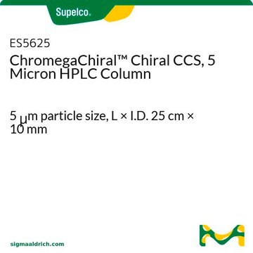 ChromegaChiral&#8482; Chiral CCS, 5 Micron HPLC Column 5&#160;&#956;m particle size, L × I.D. 25&#160;cm × 10&#160;mm