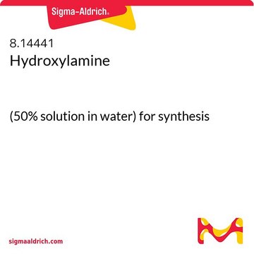 Idrossilamina (50% solution in water) for synthesis