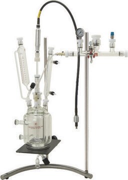 Ace pressure reactor system complete, one-piece jacketed flask, flask capacity 5000&#160;mL, funnel capacity 500&#160;mL