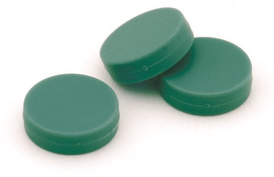 Molded Thermogreen&#174; LB-2 Septa, solid discs diam. 11&#160;mm, pkg of 250&#160;ea