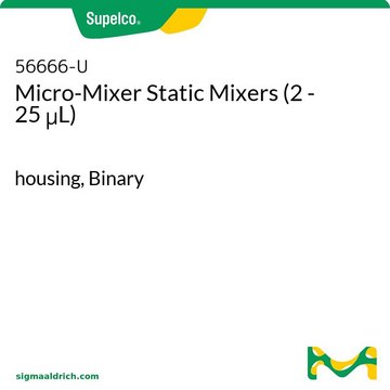 Micro-Mixer statische Mischer (2-25&nbsp;&#956;l) housing, Binary