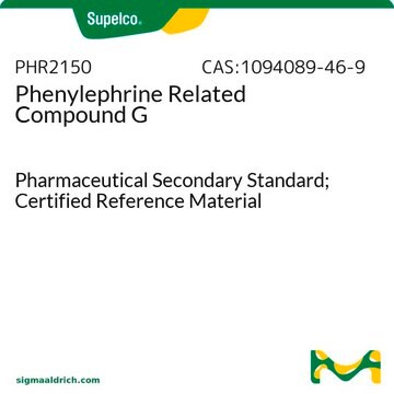 Phenylephrin-verwandte Verbindung&nbsp;G Pharmaceutical Secondary Standard; Certified Reference Material